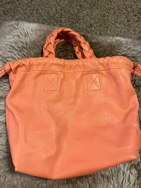 Coral Braided Handle Leather Tote Bag - madewell